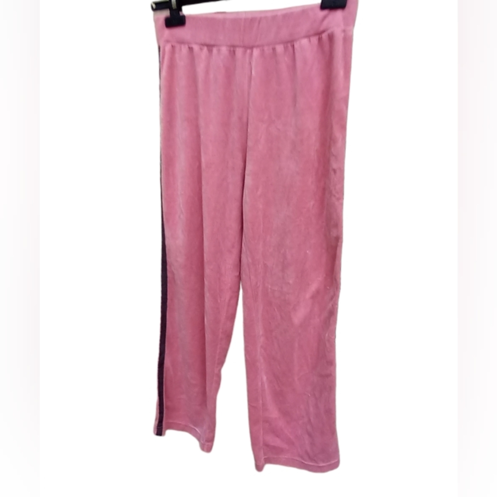 NEW YORK LAUNDRY M velour Track Pants